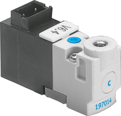 Festo 197012 / MHP1-M4H-3/2G-M3-TC Solenoid Valve