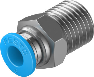 Festo 130677 / QS-1/4-6-100 Push-in Fitting