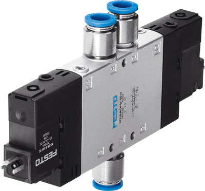 Festo 163803 / CPE18-M3H-5J-QS-10 Solenoid Valve