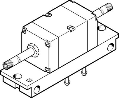 Festo 4447 / JMFH-5-PK-3 Solenoid Valve
