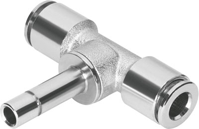 Festo 558791 / NPQM-T-Q4-S4-P10 Push-in T-connector
