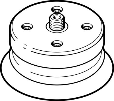 Festo 189395 / ESS-80-BU Suction Cup Complete