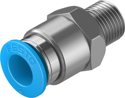 Festo 153004 / QS-1/8-8 Push-in Fitting