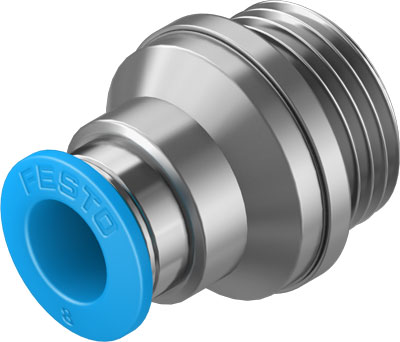 Festo 186111 / QS-G3/8-8-I Push-in Fitting
