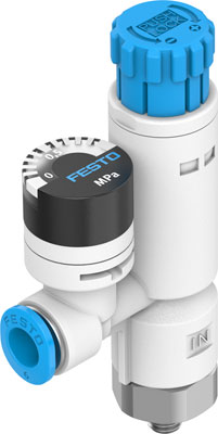 Festo 8086007 / VRPA-LM-M5-Q4 Pressure Regulator