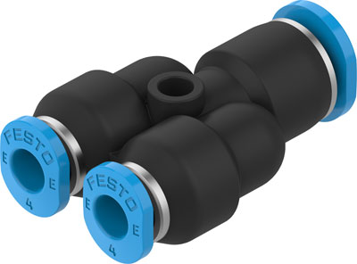 Festo 8113158 / NPQE-Y-Q6-Q4-P10 Push-in Y-connector