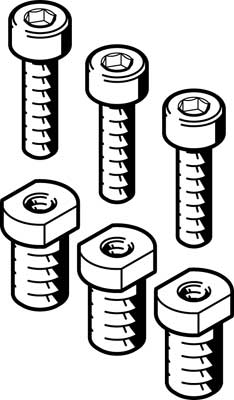 Festo 548803 / ZBV-M5-7 Connector Sleeve
