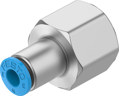 Festo 8112990 / NPQE-D-G14F-Q4-P10 Push-in Fitting