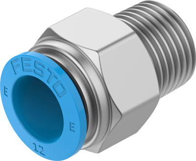 Festo 8112926 / NPQE-D-R38-Q12-P5 Push-in Fitting
