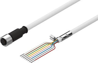 Festo 1451588 / NEBM-M12G8-E-5-LE8 Encoder Cable