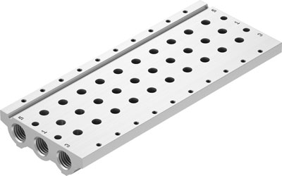 Festo 566625 / VABM-L1-14S-G14-9 Manifold Rail