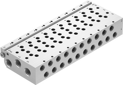 Festo 566649 / VABM-L1-14W-G14-9 Manifold Rail