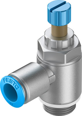 Festo 534344 / GRLA-1/2-QS-12-RS-D One-way Flow Control Valve