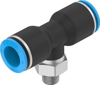Festo 8113055 / NPQE-T-R18-Q12-P10 Push-in T-fitting