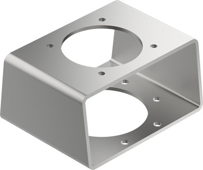 Festo 8083002 / DARQ-B-F30-F25-R13 Mounting Adapter