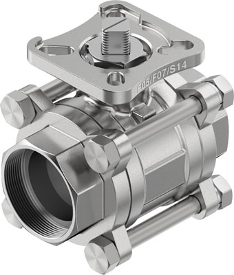 Festo 8089044 / VZBE-11/2-WA-63-T-2-F0507-V15V15 Ball Valve