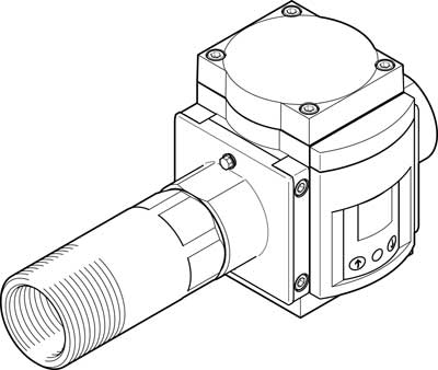 Festo 573354 / SFAM-90-10000L-TG112-2SA-M12 Flow Sensor