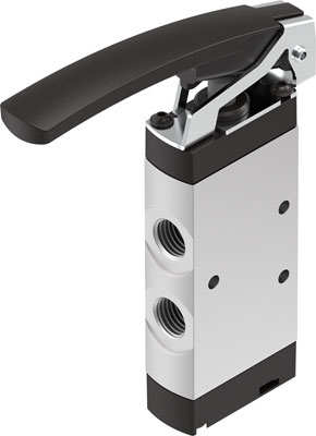 Festo 4500000 / VHEF-L-M52-M-G14 Finger Lever Valve