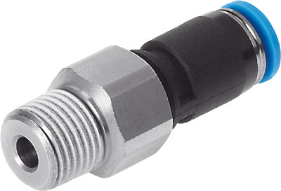 Festo 153962 / QSR-1/2-1/2-U Push-in Fitting, Rotatable