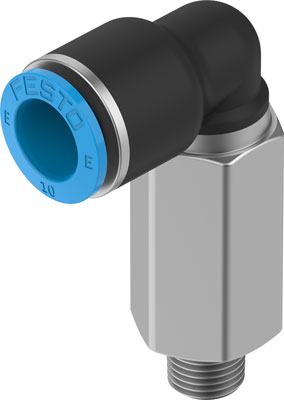Festo 8113019 / NPQE-LL-R18-Q10-P10 Push-in L-fitting, Long