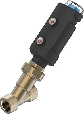 Festo 8111589 / VZXA-B-TS6-13-M2-B1T-30-K-46-17-PM Angle Seat Valve