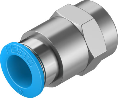 Festo 130717 / QSF-3/8-12-B-20 Push-in Fitting