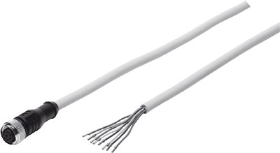 Festo 525618 / SIM-M12-8GD-5-PU Plug Socket With Cable