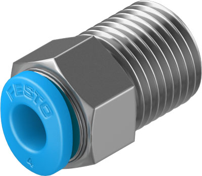 Festo 130755 / QSM-1/8-4-100 Push-in Fitting