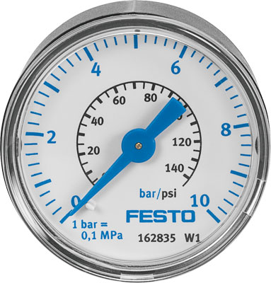 Festo 183897 / MA-23-10-R1/8 Pressure Gauge