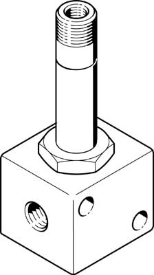 Festo 4450 / MFH-3-M5 Solenoid Valve