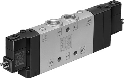 Festo 163811 / CPE24-M2H-5J-3/8 Solenoid Valve