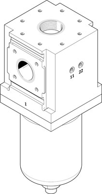 Festo 1624062 / PFML-186-HP3-H-AST Micro Filter