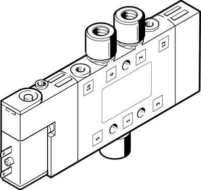 Festo 196881 / CPE10-M1BH-5L-M5 Solenoid Valve
