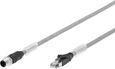 Festo 8040451 / NEBC-D12G4-ES-1-S-R3G4-ET Connecting Cable