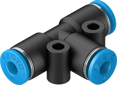 Festo 130802 / QST-4-100 Push-in T-connector