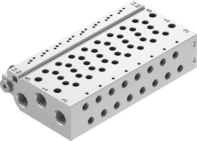 Festo 566587 / VABM-L1-10W-G18-7 Manifold Rail