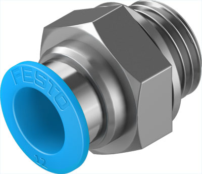 Festo 186104 / QS-G1/2-12 Push-in Fitting