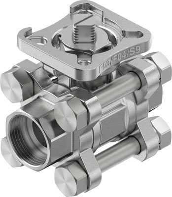 Festo 8089040 / VZBE-1/2-WA-63-T-2-F0304-V15V15 Ball Valve