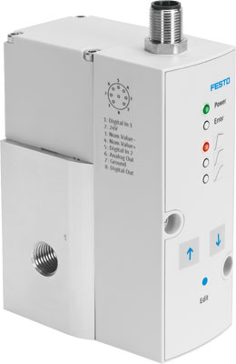 Festo 571288 / VPPM-8L-L-1-G14-0L10H-A4N-S1 Proportional-pressure Regulator