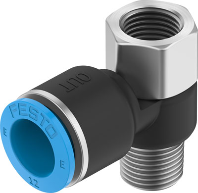 Festo 8113099 / NPQE-LT-R14-Q12-P10 Push-in T-fitting