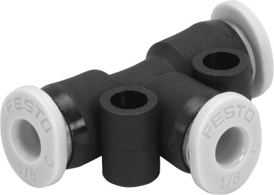 Festo 572293 / QBMT-1/8T-U Push-in T-connector