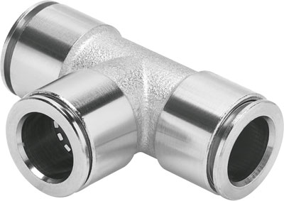 Festo 558786 / NPQM-T-Q4-E-P10 Push-in T-connector