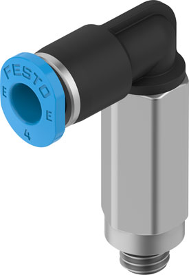 Festo 8113012 / NPQE-LL-M5-Q4-P10 Push-in L-fitting, Long