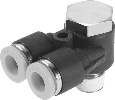 Festo 153798 / QSYLV-1/2-1/2-U Push-in T-fitting