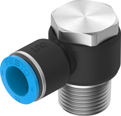 Festo 8113046 / NPQE-LH-R12-Q12-P5 Push-in L-fitting