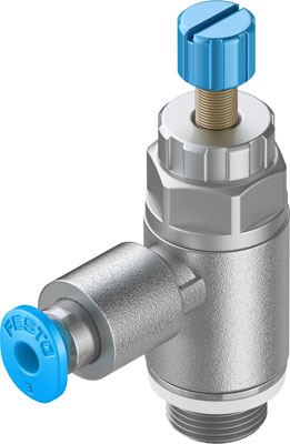 Festo 197579 / GRLA-1/8-QS-3-RS-D One-way Flow Control Valve