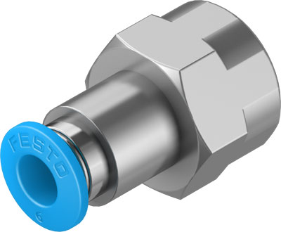Festo 130712 / QSF-1/4-6-B-100 Push-in Fitting