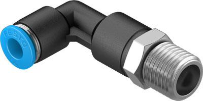 Festo 153078 / QSLL-1/4-6 Push-in L-fitting, Long