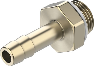 Festo 15630 / N-1/8-P-6-MS Barbed Hose Fitting