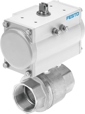 Festo 8070234 / VZBM-A-1/4-RP-40-D-2-B2-PA10 Ball Valve Actuator Unit
